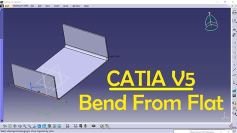 sheet metal catia v5 tutorial pdf|catia bend from flat.